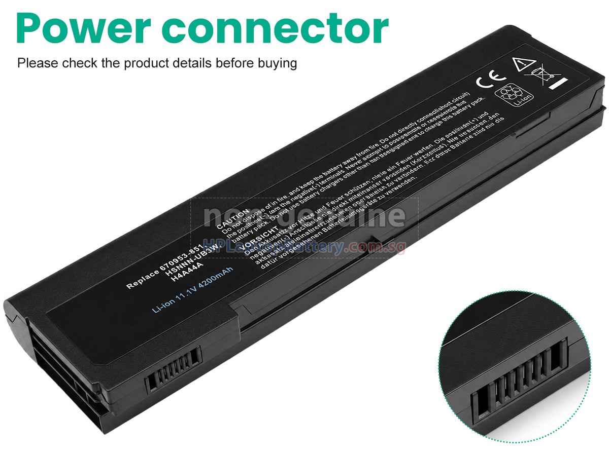 HP MI06 battery replacement
