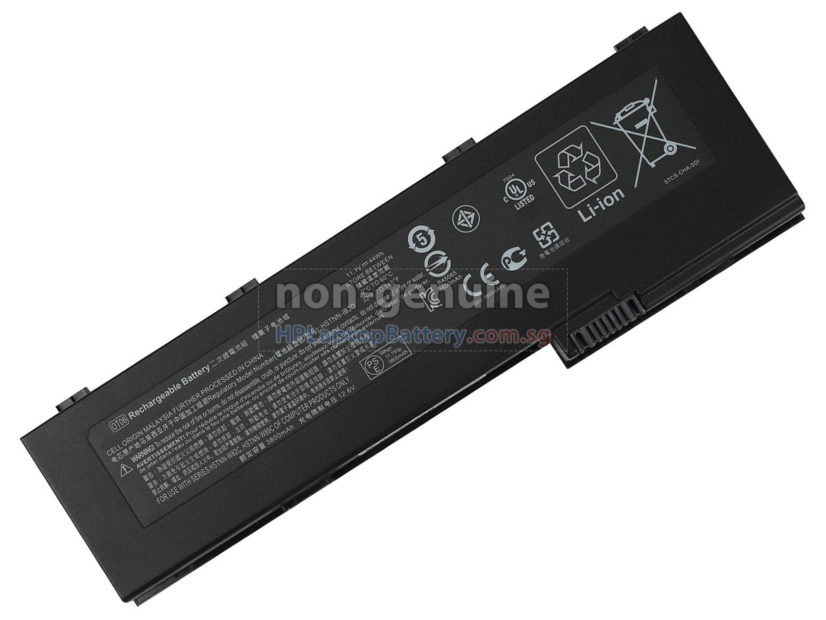 HP EliteBook 2740P Tablet PC battery replacement