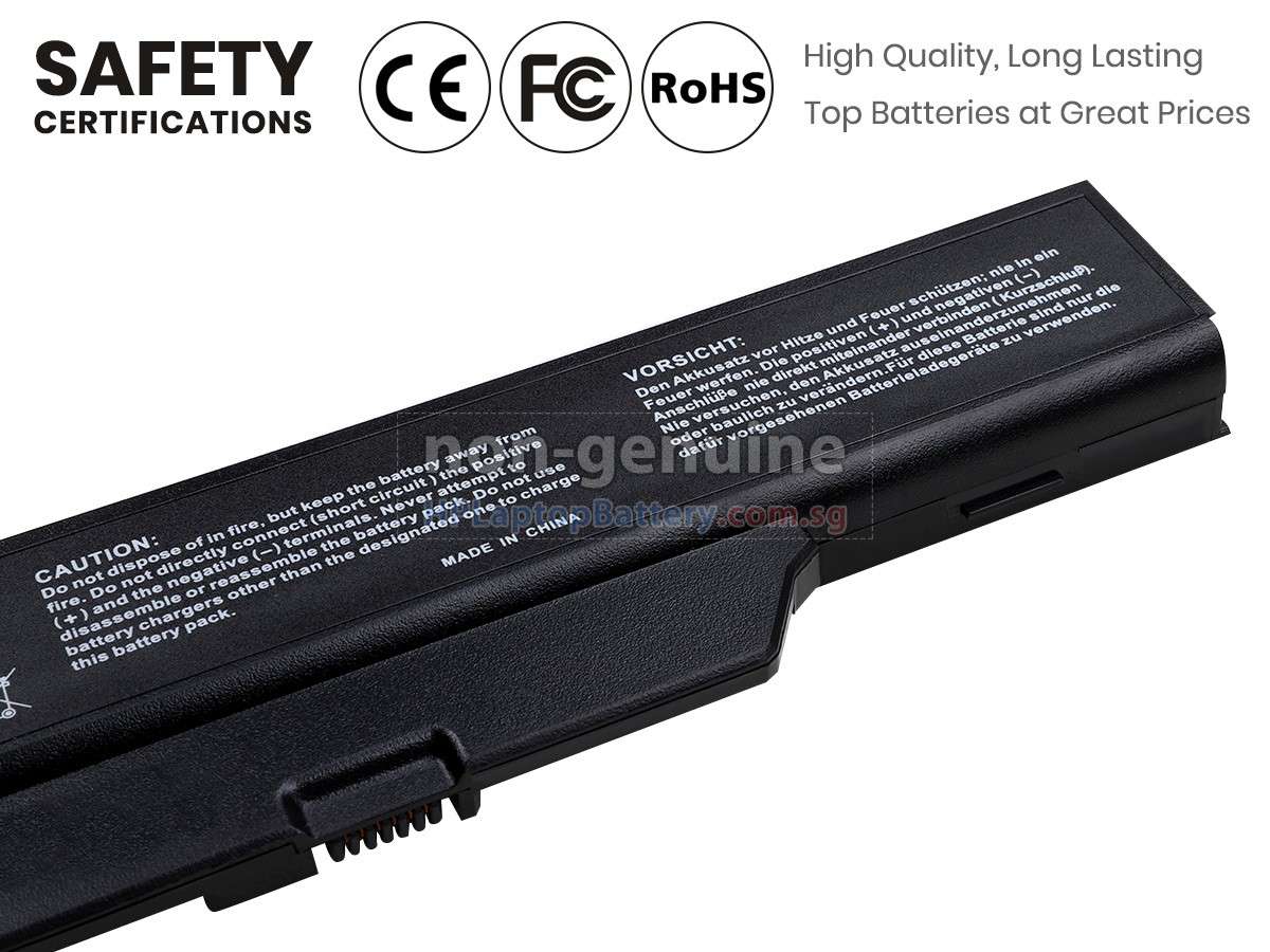 HP 550 battery replacement