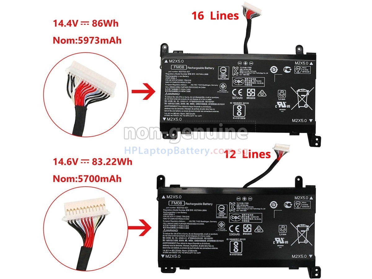HP Omen 17-AN010CA battery replacement