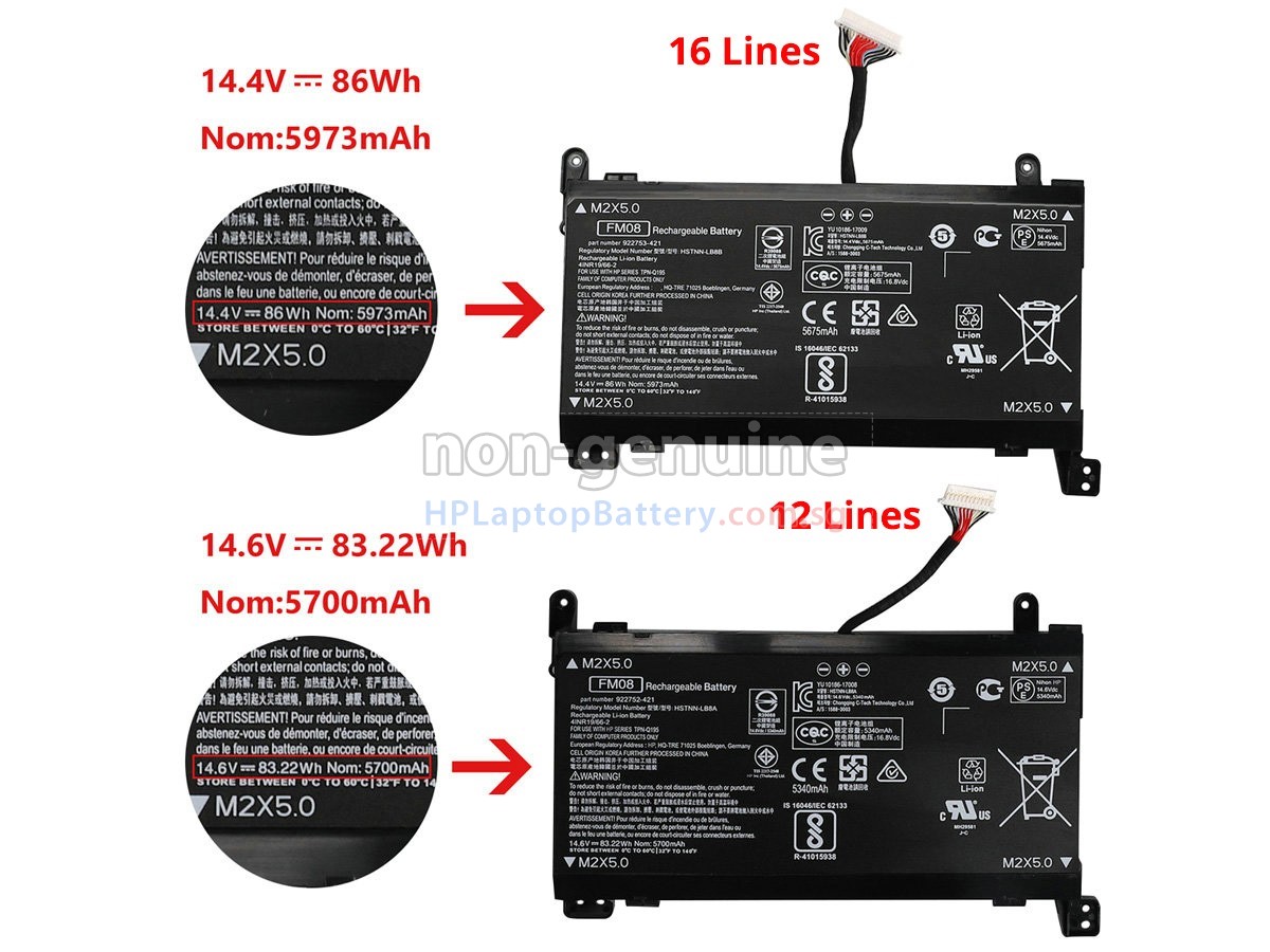 HP Omen 17-AN003NI battery replacement