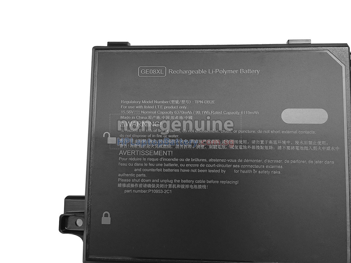 HP ZBG1I18 U7 265HX 18 C2EP3PT battery replacement