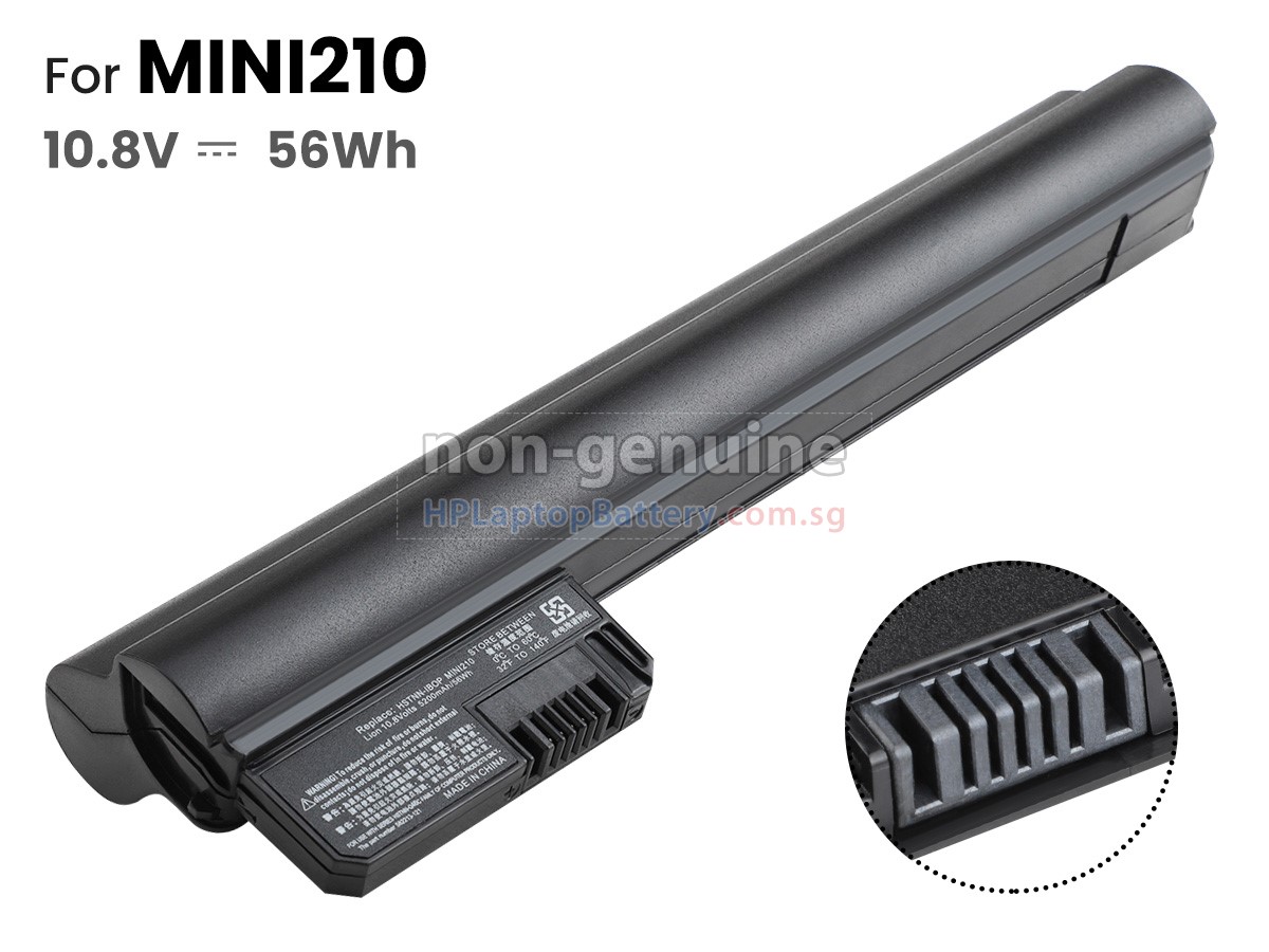 HP Mini 210-1180SA battery replacement
