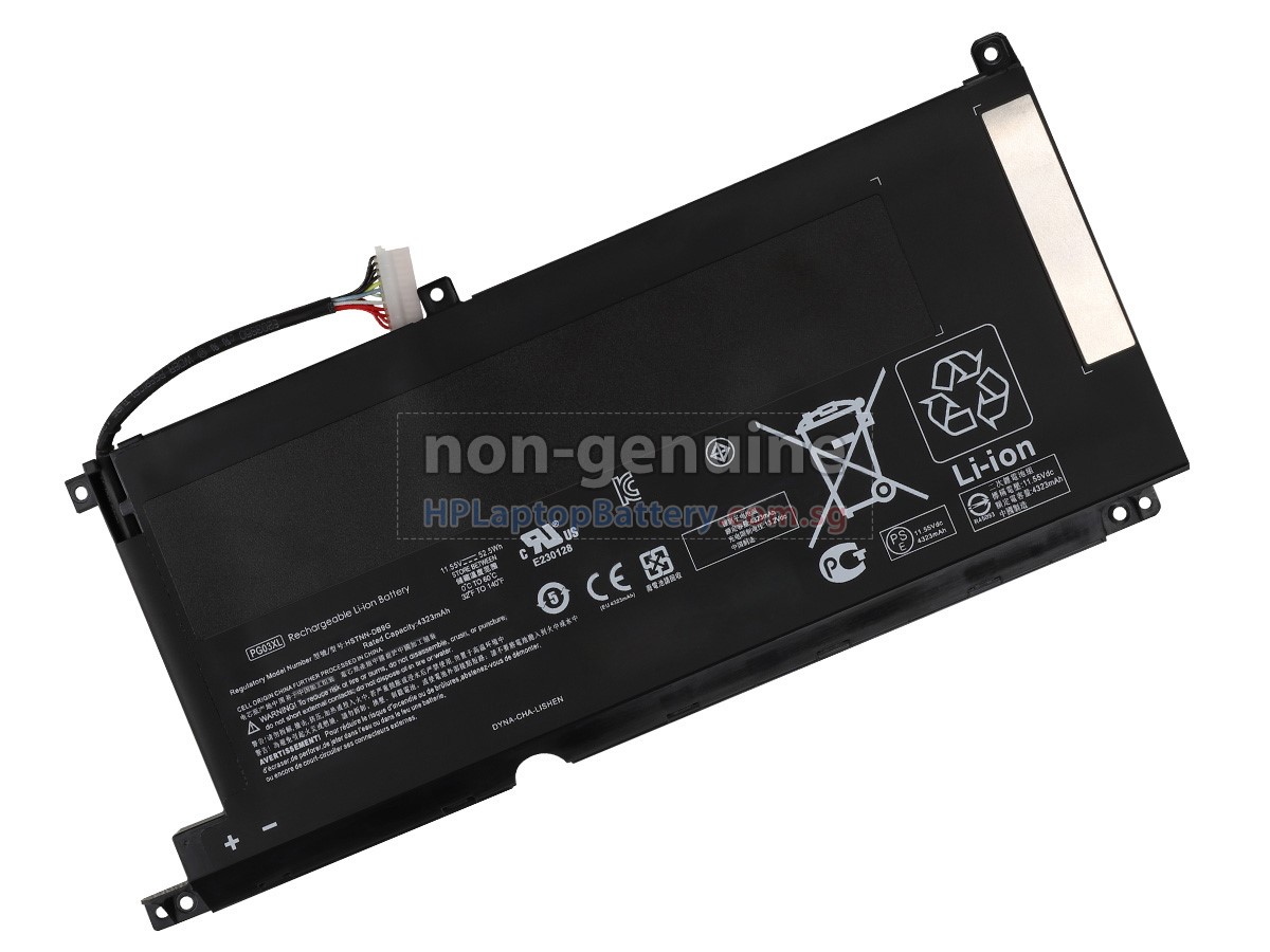 HP Omen 15-DH1006TX battery replacement