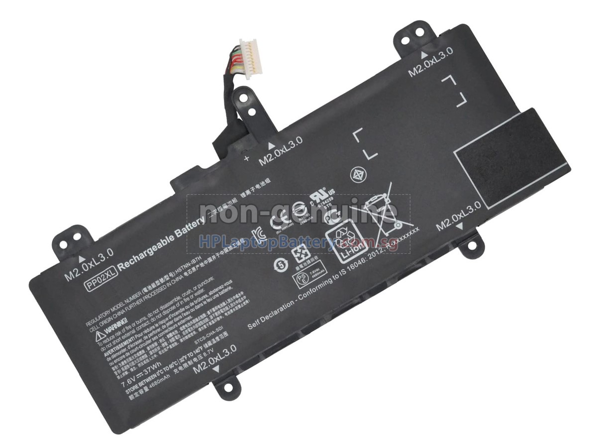 HP PP02037XL-PR battery replacement