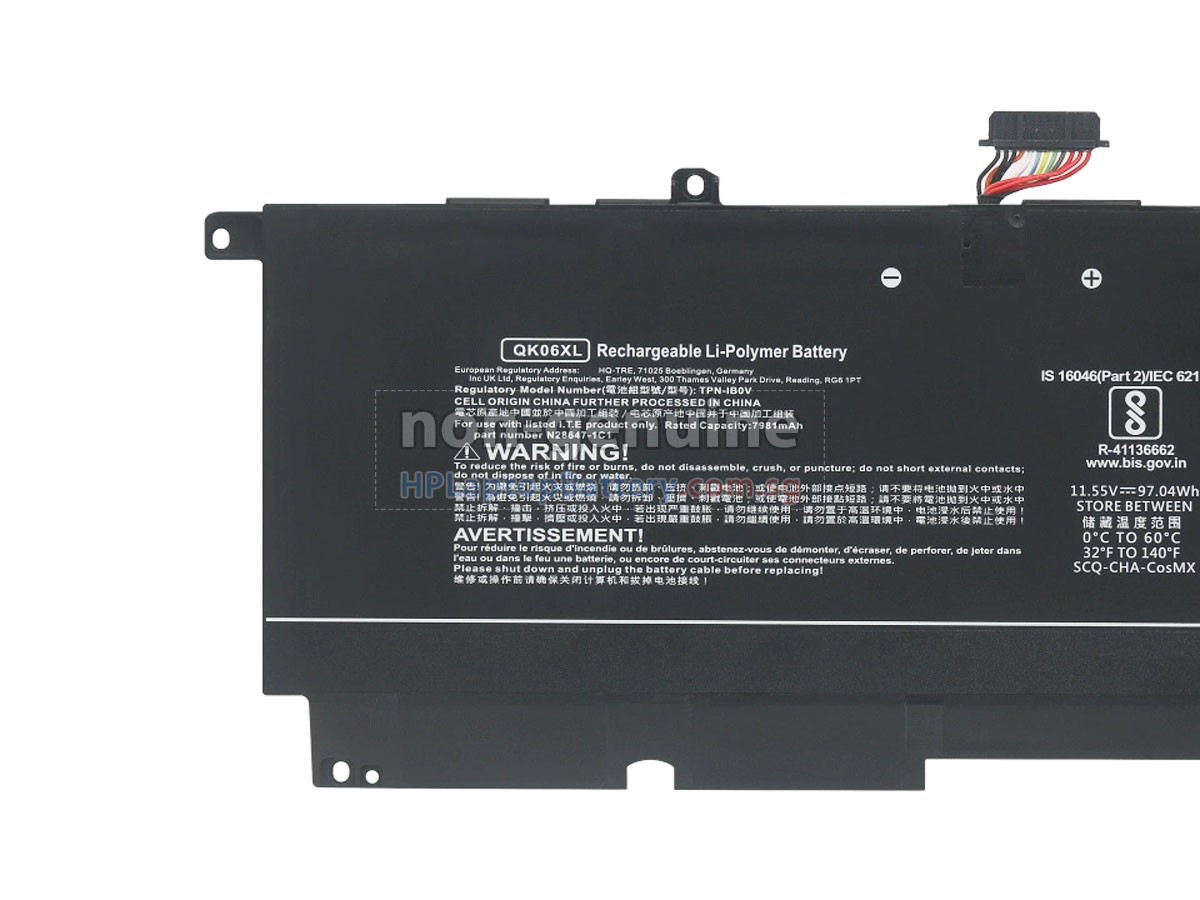 HP Omen TRANSCEND 16-U0000NB battery replacement
