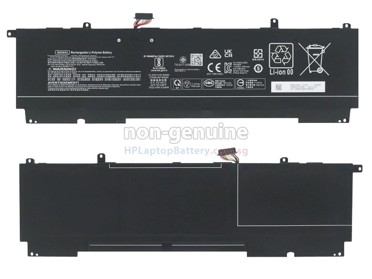 HP Omen TRANSCEND 16-U0000NB battery replacement