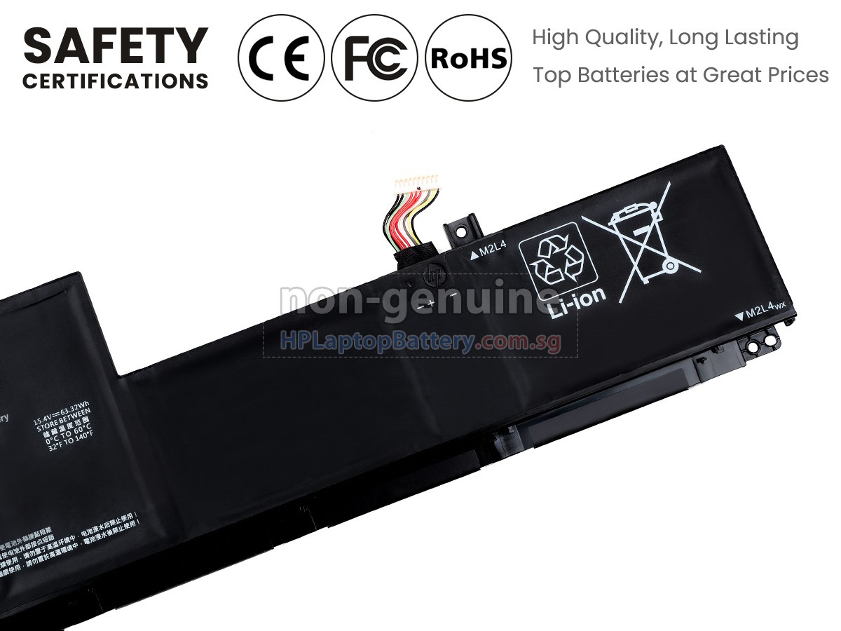 Batteria SC04XL 15,4V 63,32Wh Per HP Envy 14-eb 2021 – Ricambio M07392-005