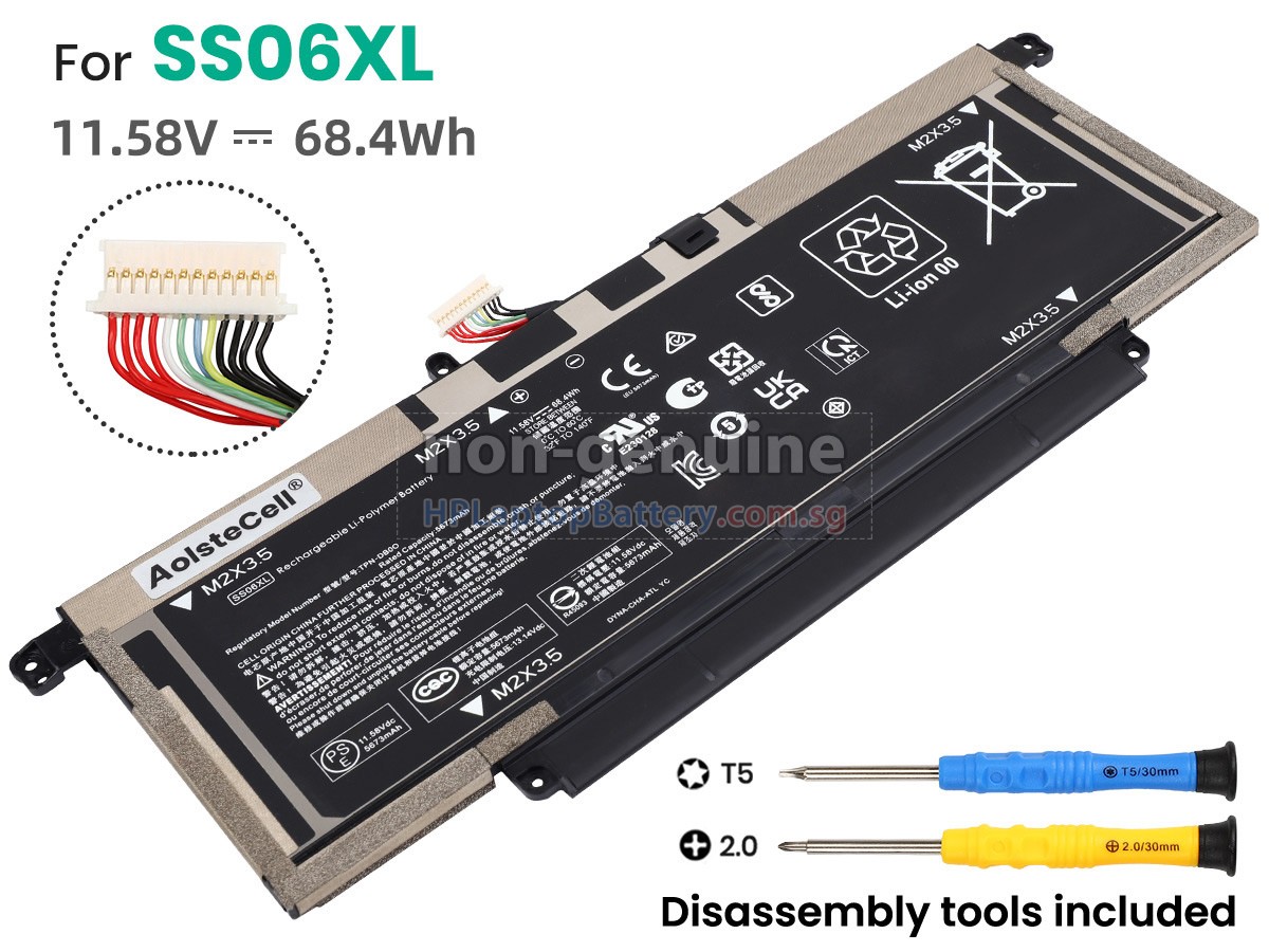 HP SS06XL battery replacement