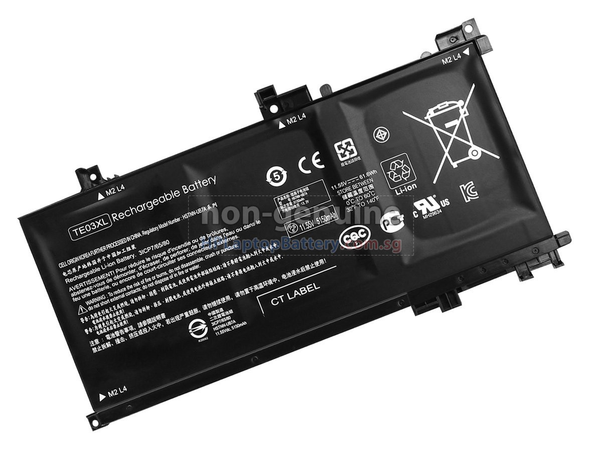 HP Omen 15-AX006TX battery replacement