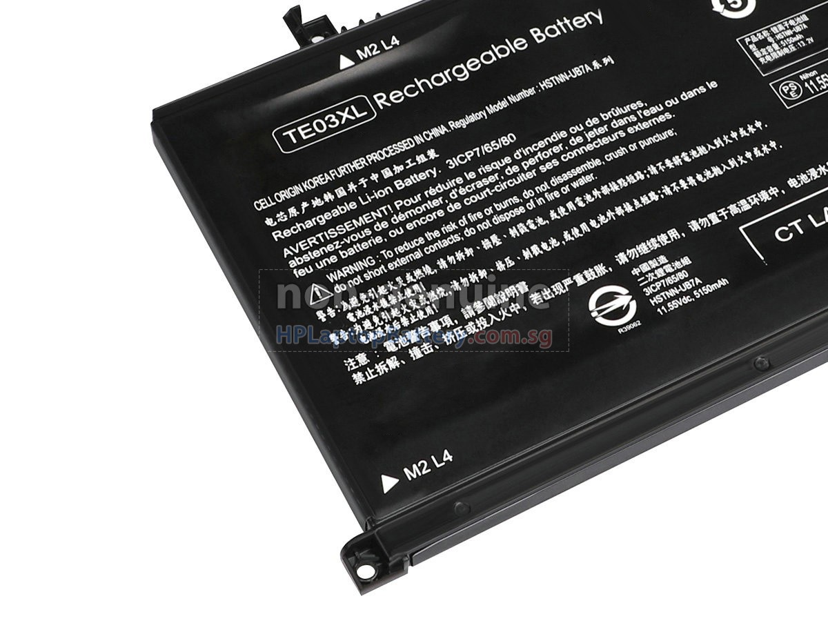 HP Omen 15-AX103TX battery replacement
