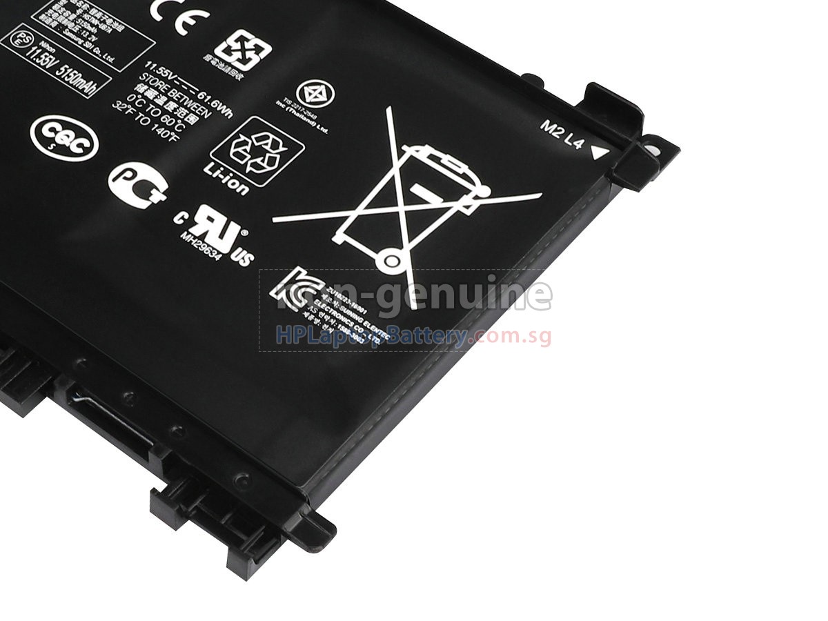 HP Omen 15-AX000NX battery replacement