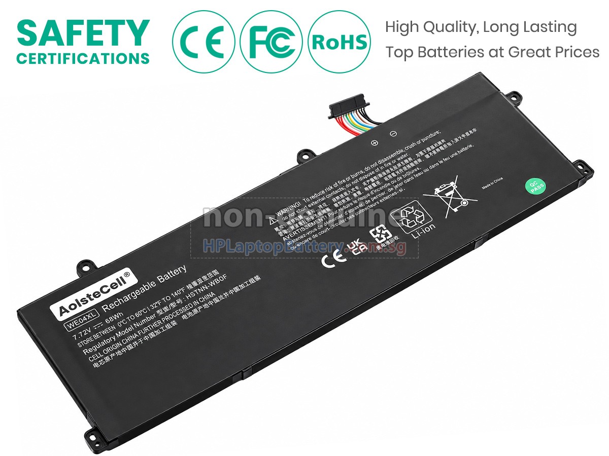 HP Pavilion Plus 14-EY0029AU battery replacement