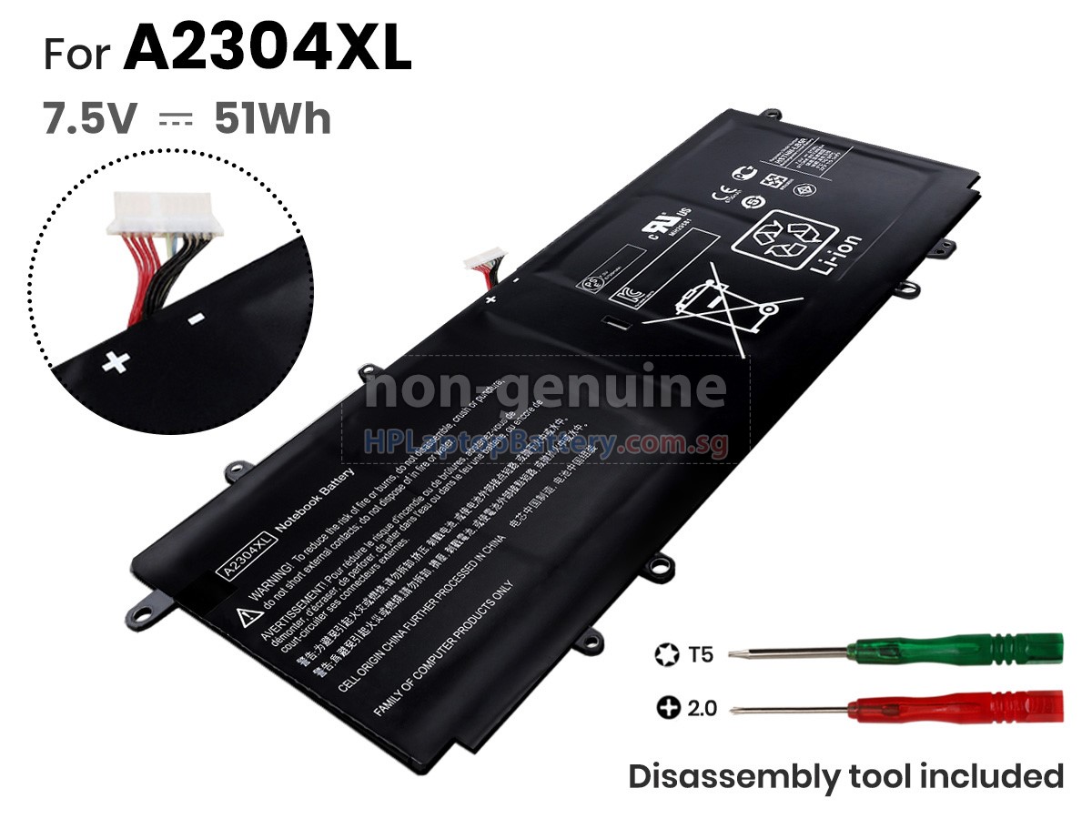 HP Chromebook 14-Q063CL battery replacement