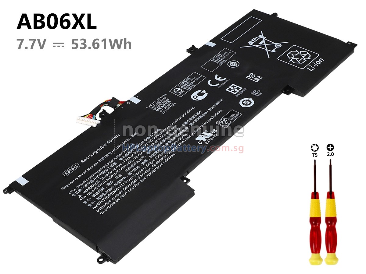 HP Envy 13-AD102NL battery replacement