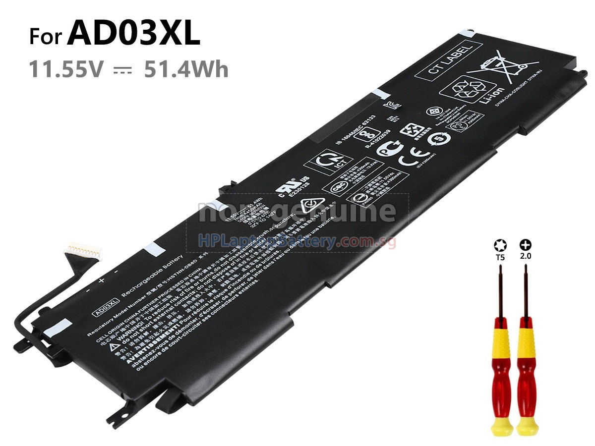 HP Envy 13-AD117TX battery replacement
