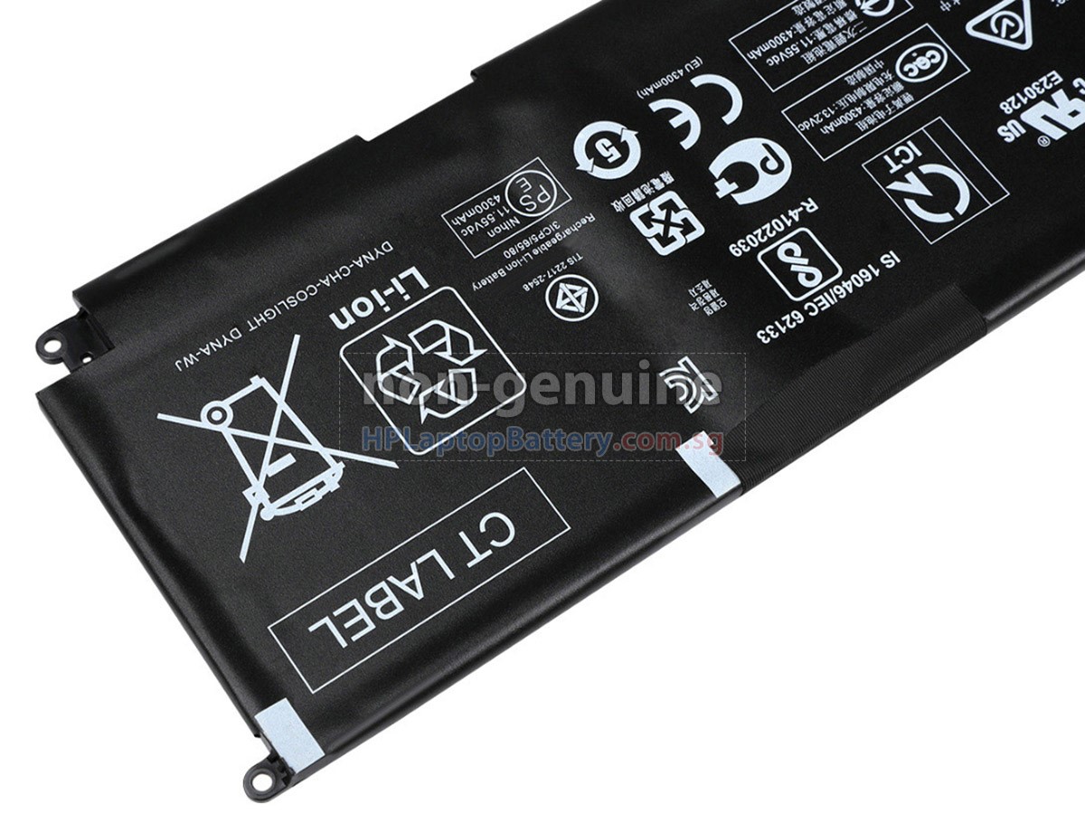 HP Envy 13-AD107TX battery replacement