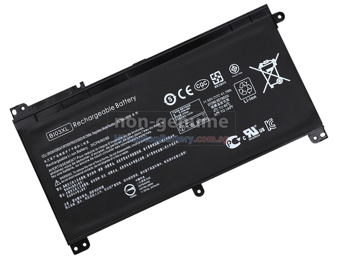 HP Stream 14-AX013UR battery replacement