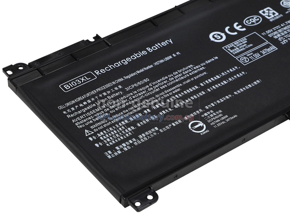 HP HSTNN-UB6W battery replacement