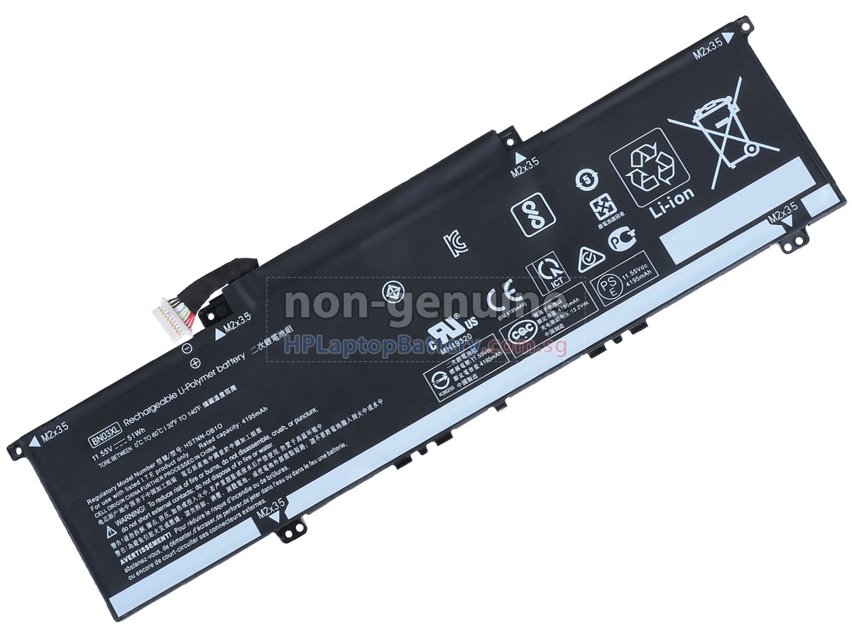 HP Envy X360 CONVERT 13-BD0001NX battery replacement