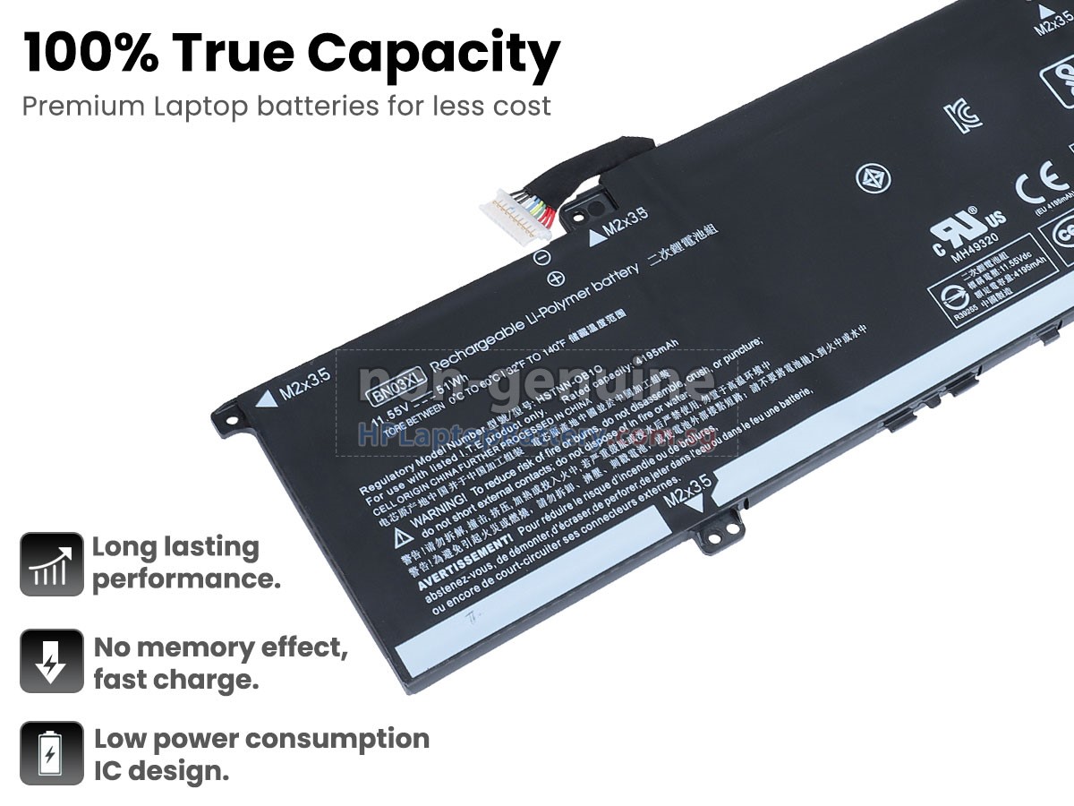 HP BN03XL battery replacement