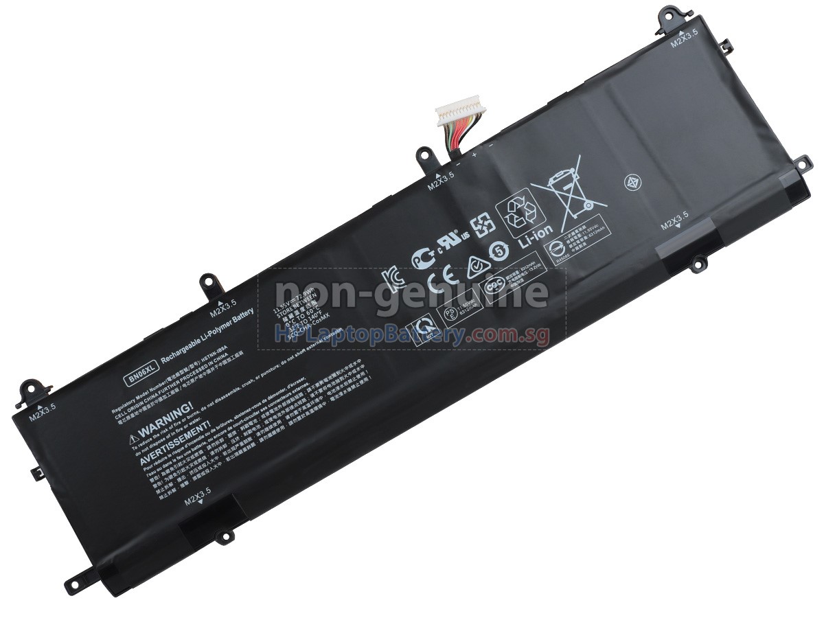 HP Spectre X360 Convertible 15-EB1819NZ battery replacement