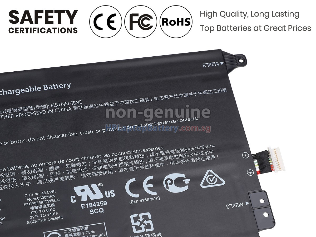 HP HSTNN-1B8E battery replacement