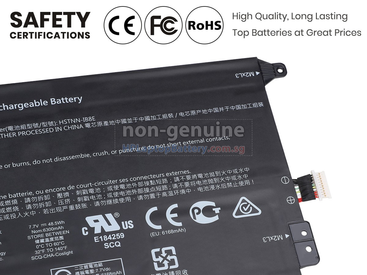 HP Chromebook X2 12-F001TU battery replacement