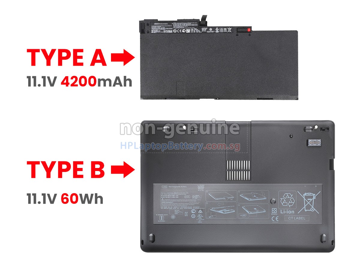 HP EliteBook 750 battery replacement