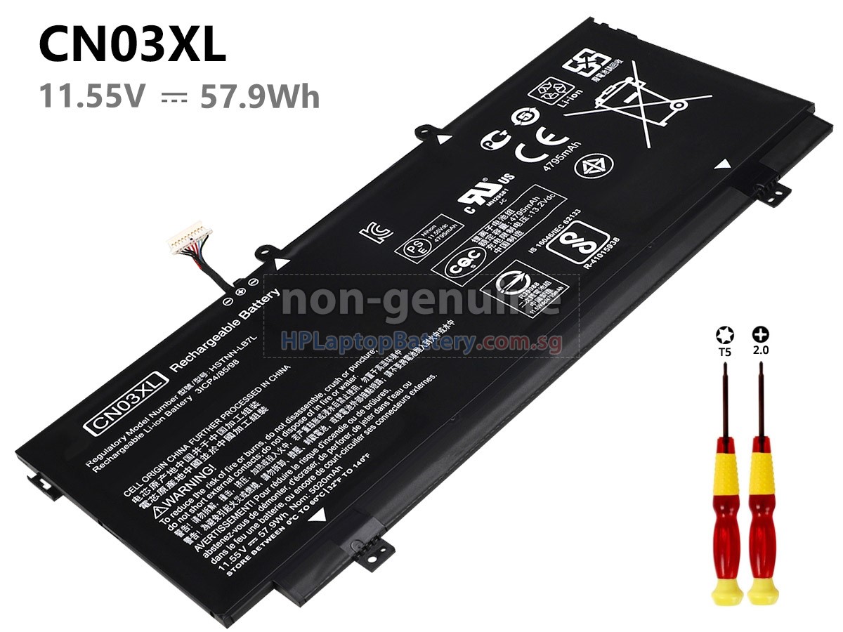 HP Envy 13-AB002NK battery replacement