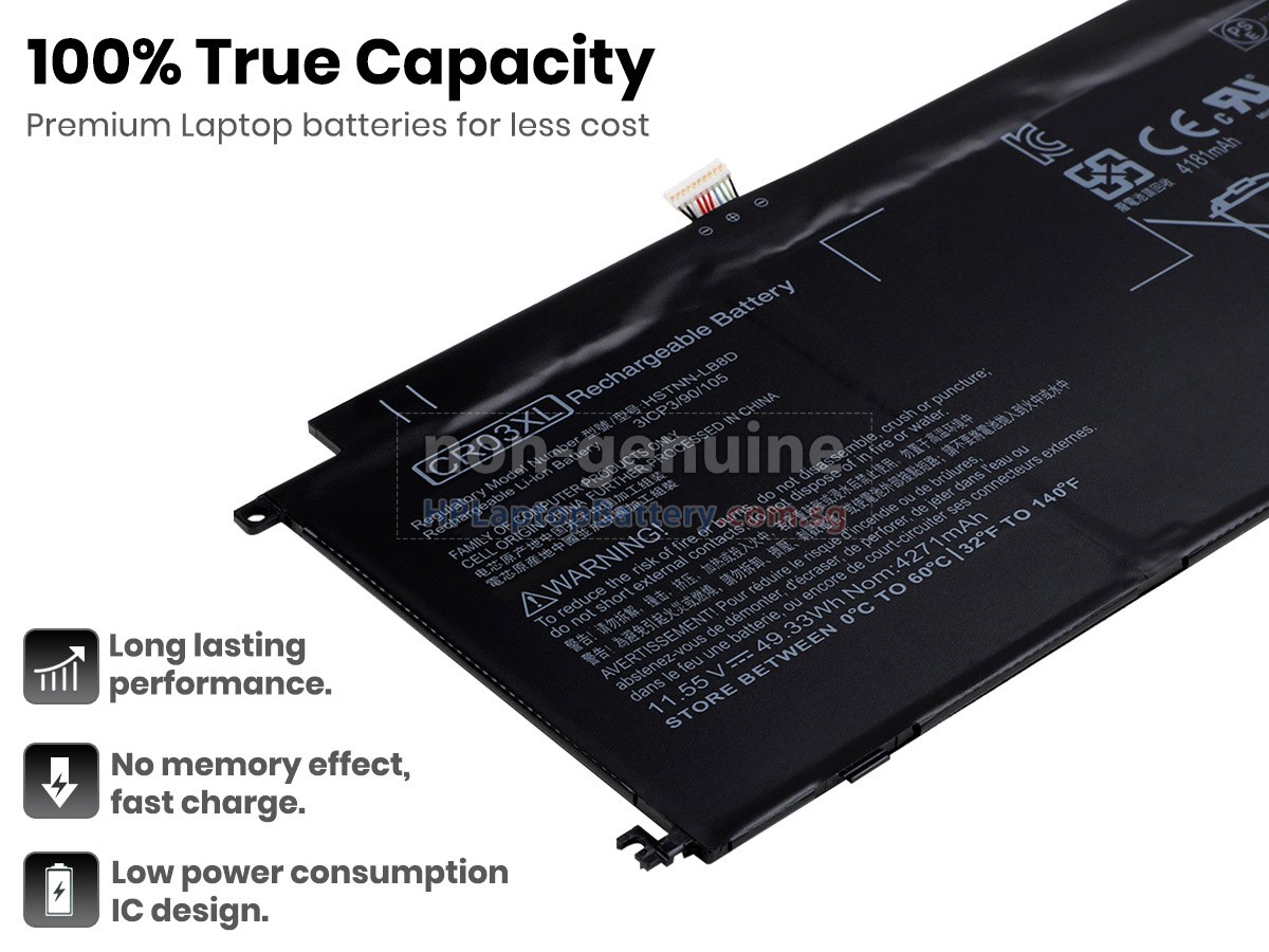 HP CR03049XL battery replacement