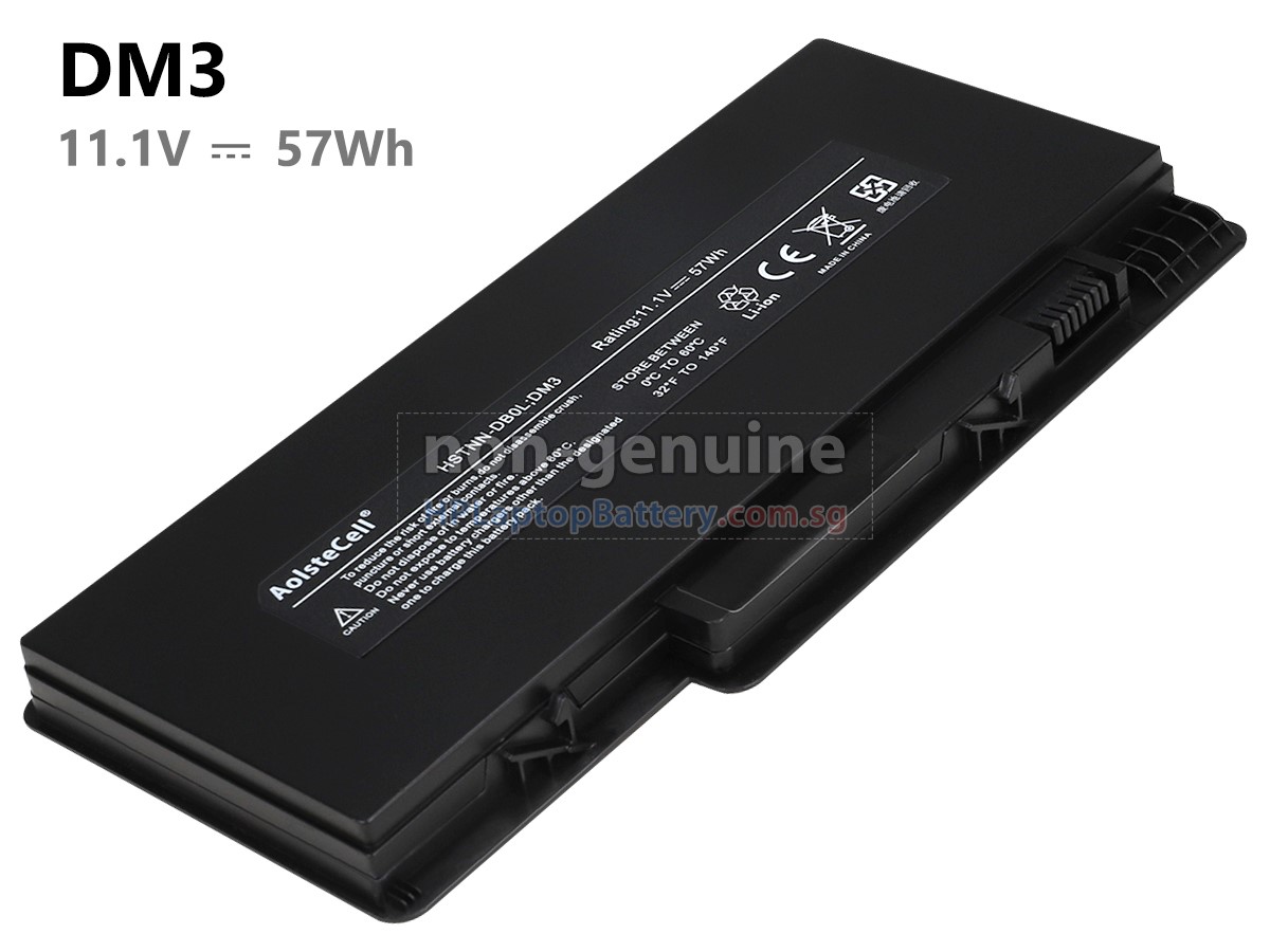 HP Pavilion DM3-1022TX battery replacement