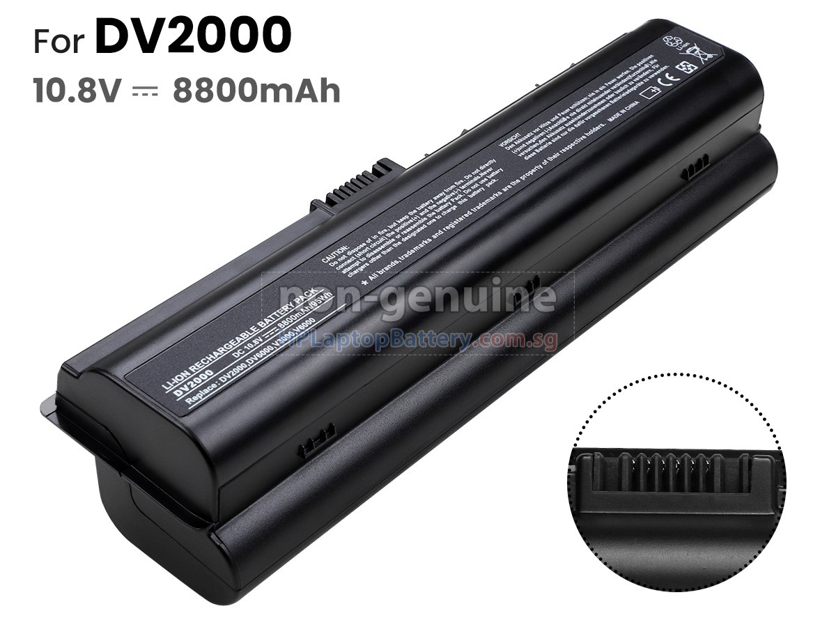 HP Pavilion DV2803TX battery replacement