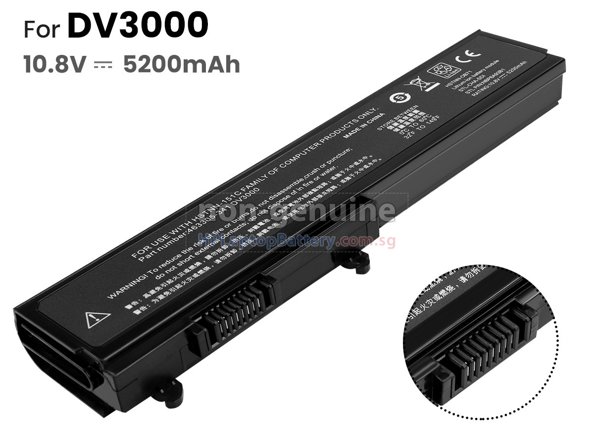 HP Pavilion DV3530TX battery replacement