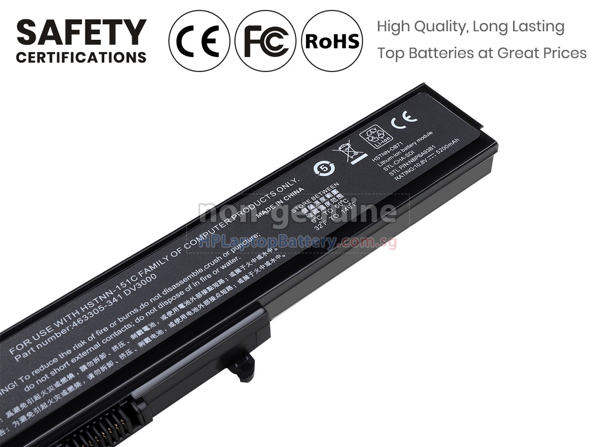HP HSTNN-151C battery replacement