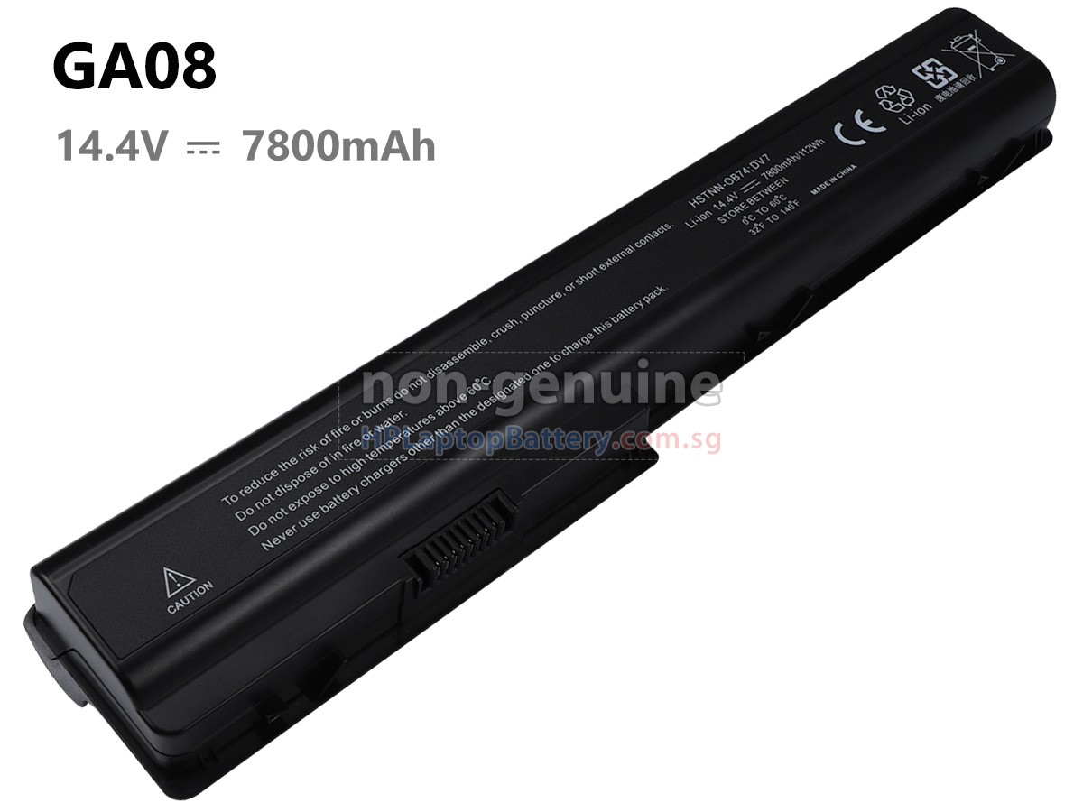 HP Pavilion DV7-3145EF battery replacement