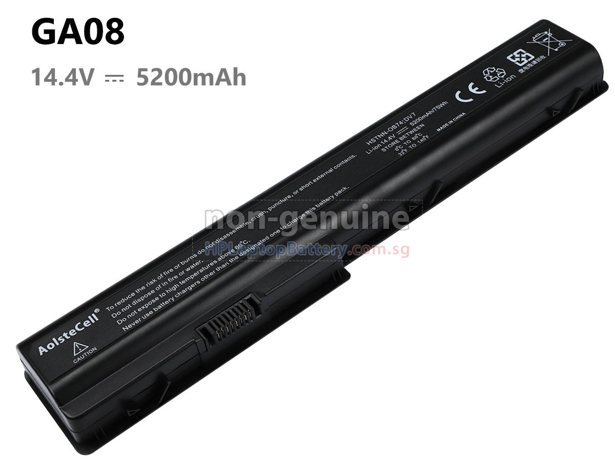 HP Pavilion DV8-1080EA battery replacement