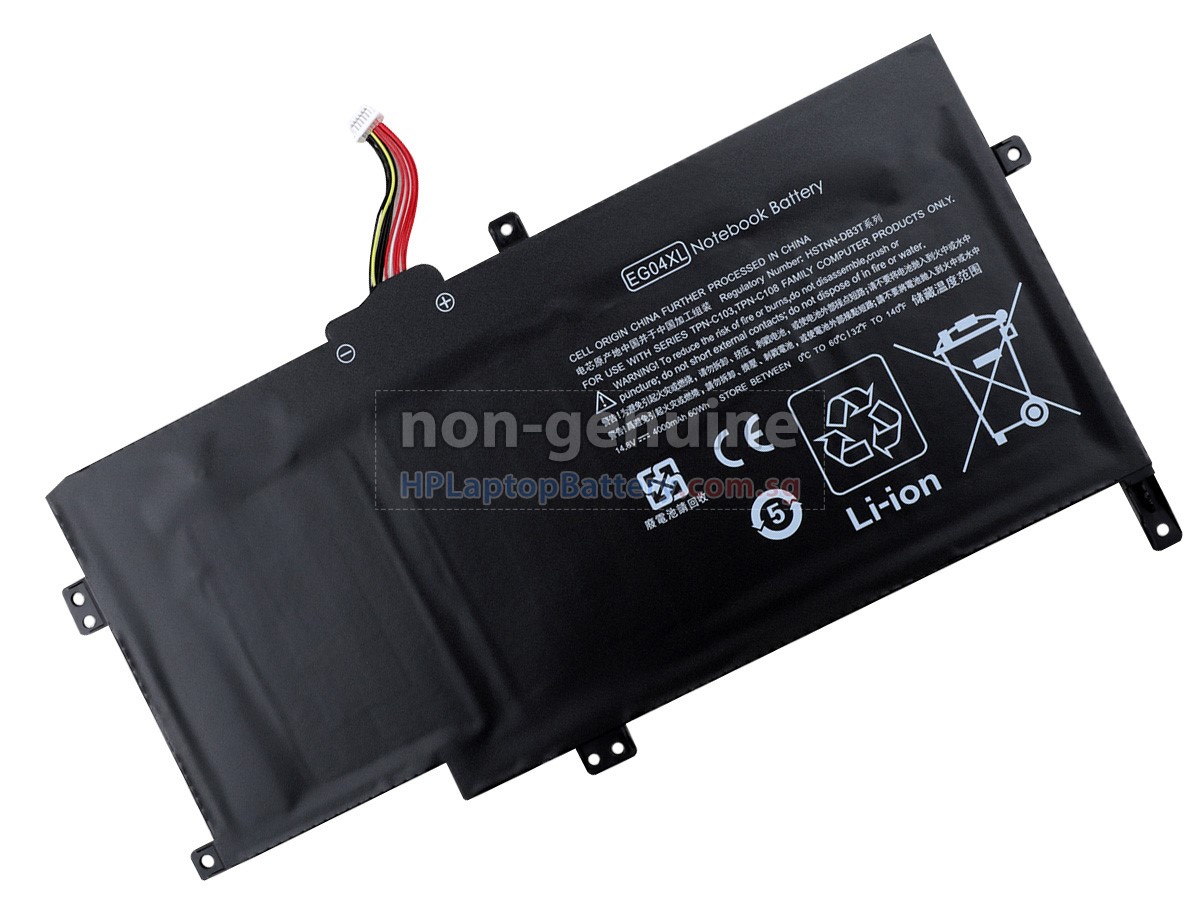 HP Envy 6-1104TX battery replacement