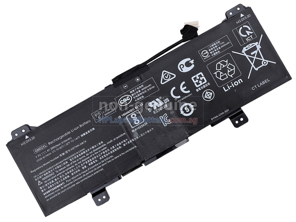 HP Chromebook 14-DB0020NR battery replacement