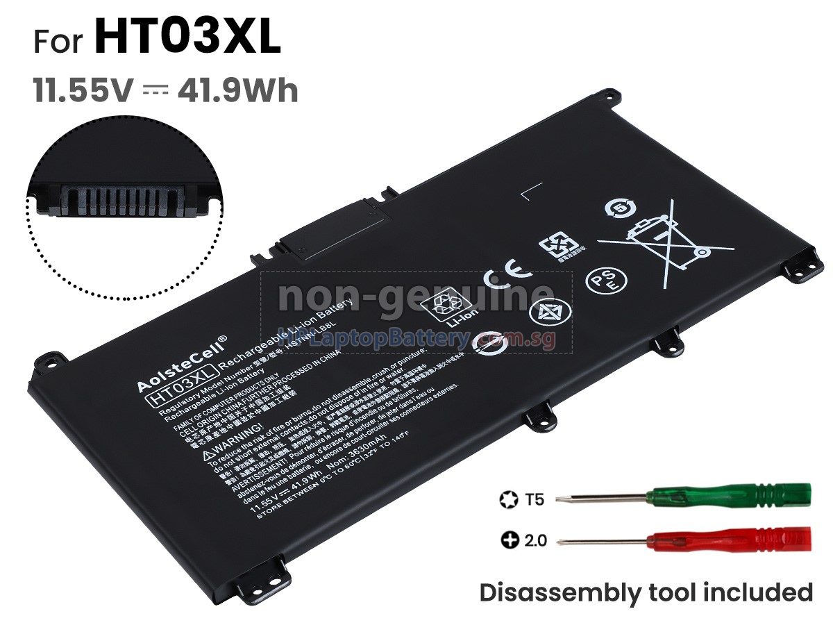 HP HSTNN-IB80 battery replacement