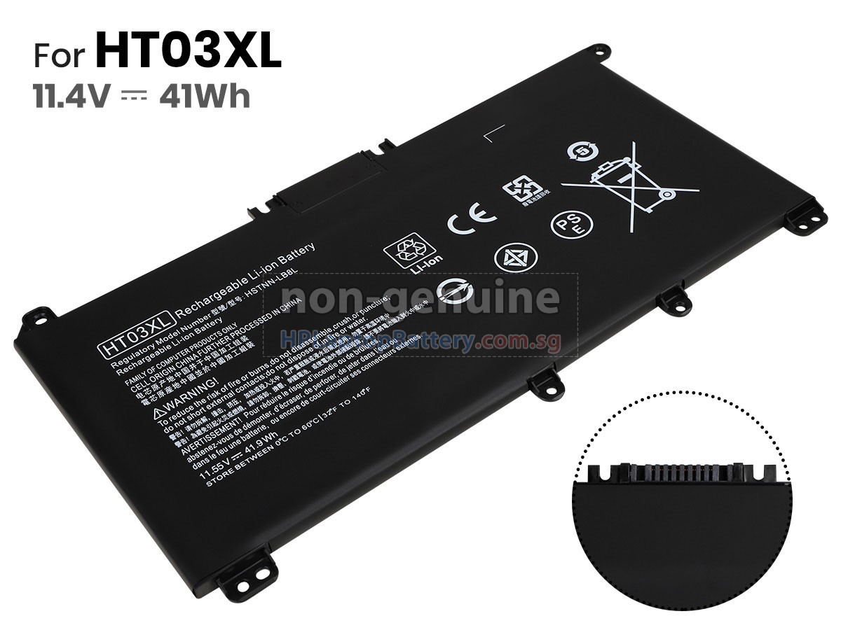 HP Pavilion 15-CS0105TX battery replacement
