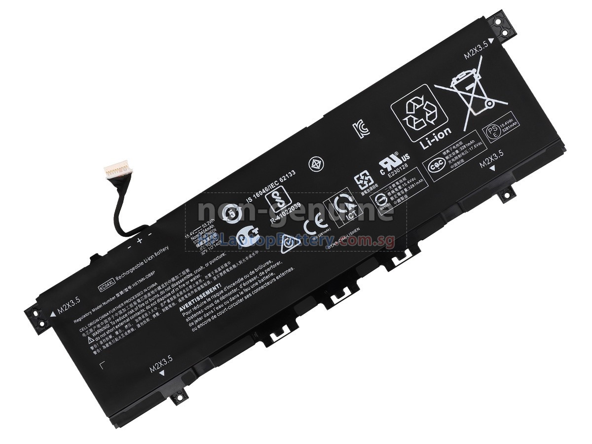 HP KC04XL battery replacement