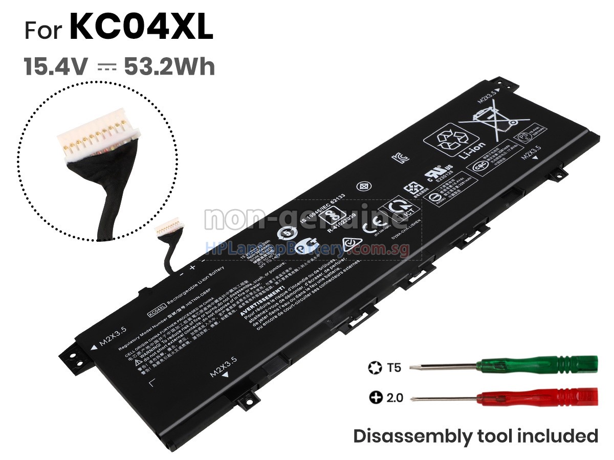 HP Envy X360 13-AR0435NG battery replacement
