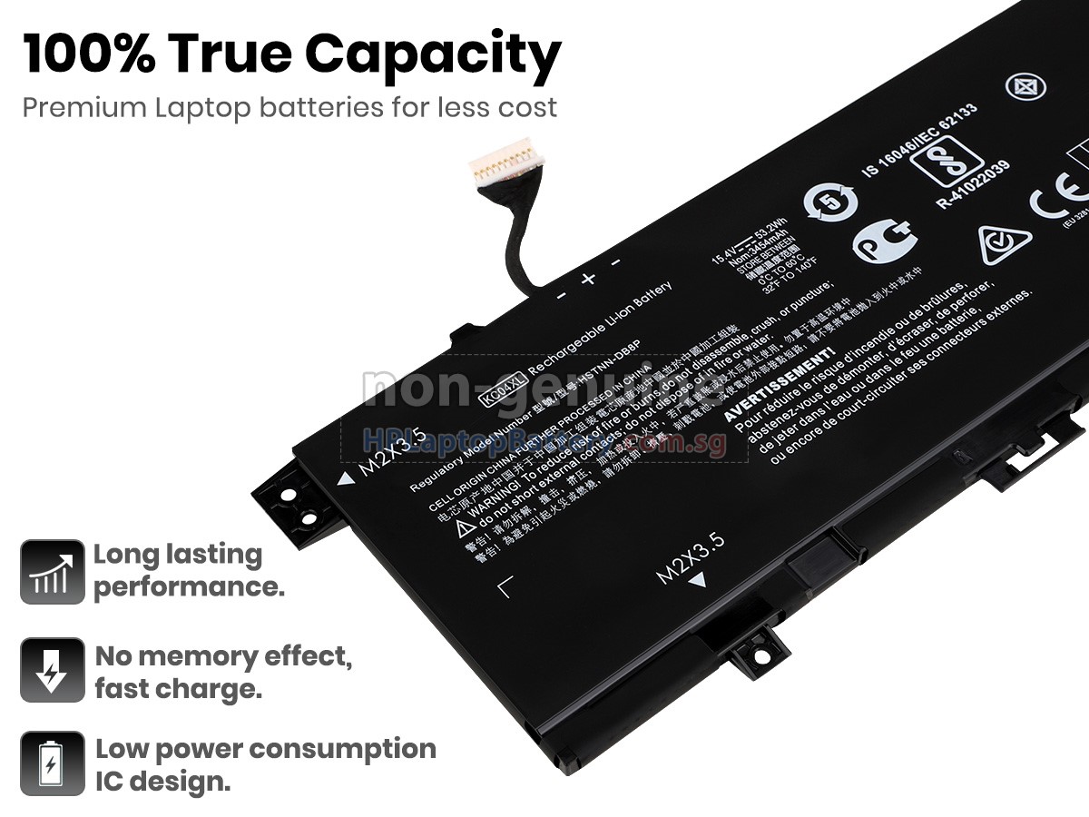 HP KC04XL battery replacement