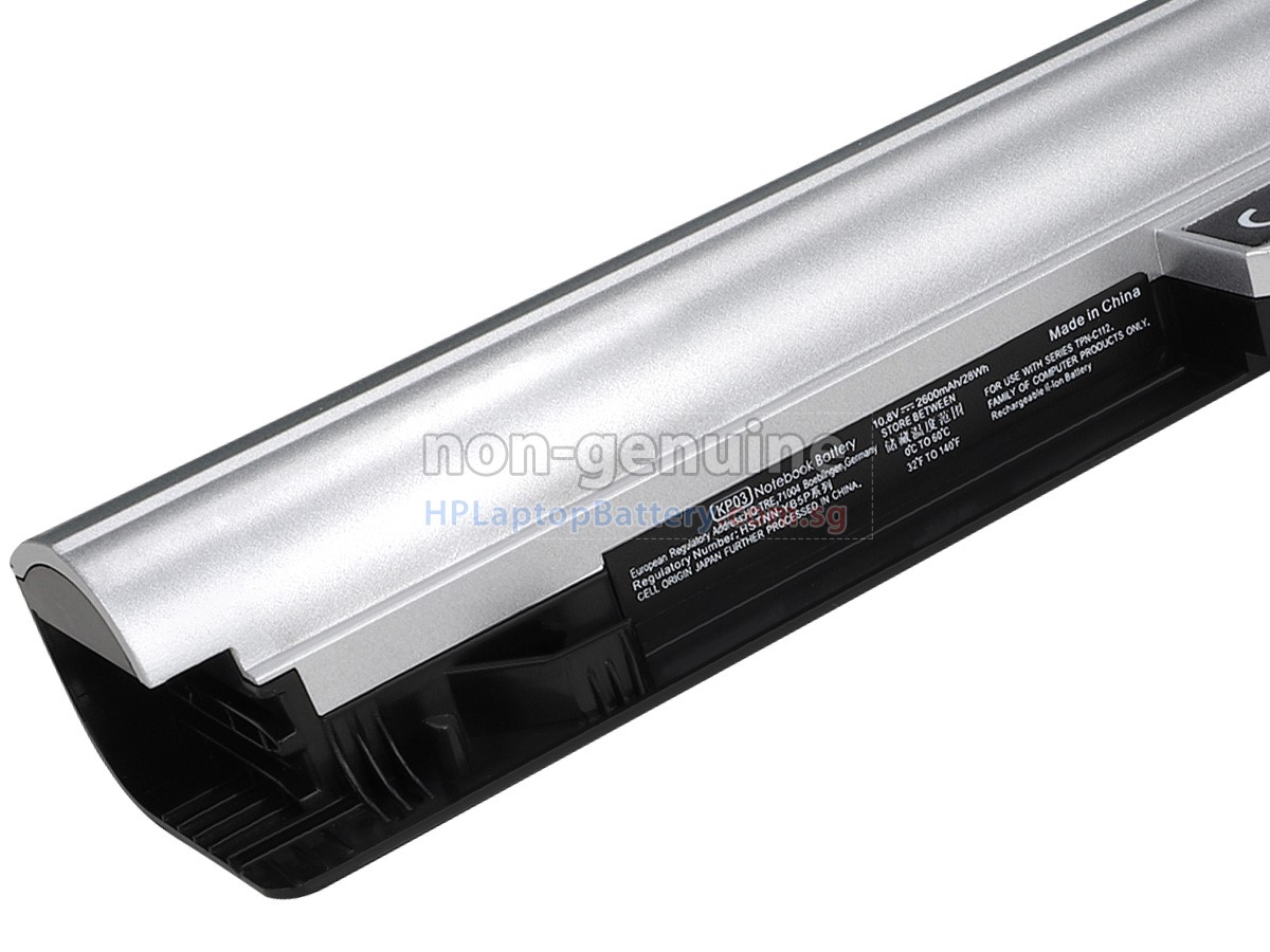 HP Pavilion TouchSmart 11-E032SF battery replacement