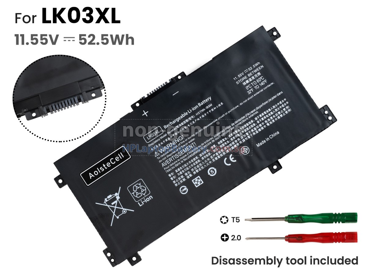 HP Envy X360 15-CN0002NX battery replacement