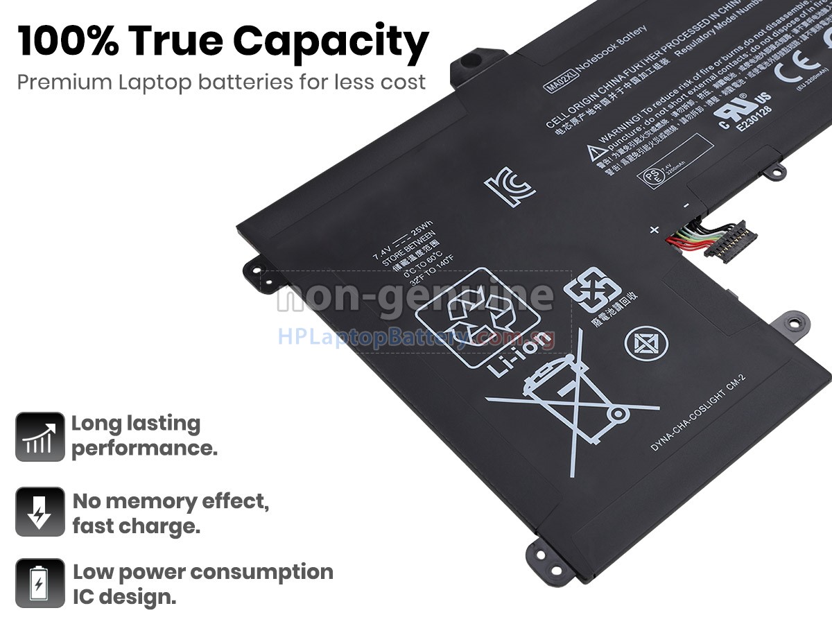 HP Slatebook 10-H040EF X2 battery replacement