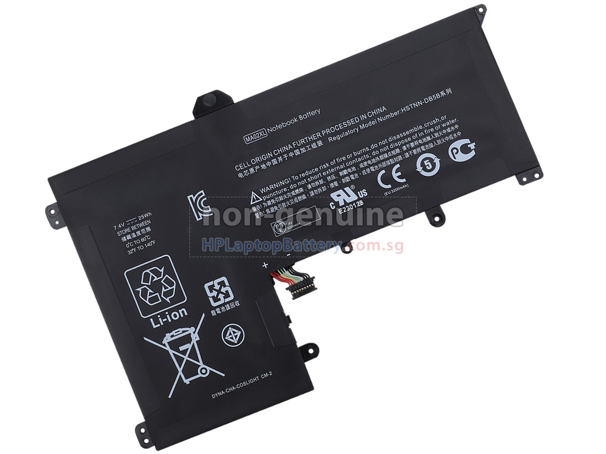 HP Slatebook 10-H040EF X2 battery replacement