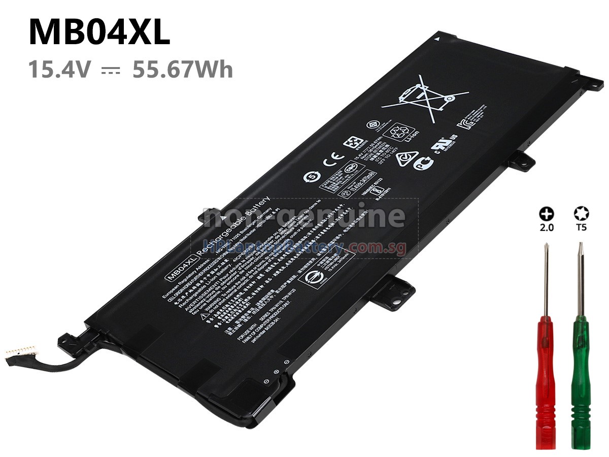 HP Envy X360 15-AQ102NX battery replacement