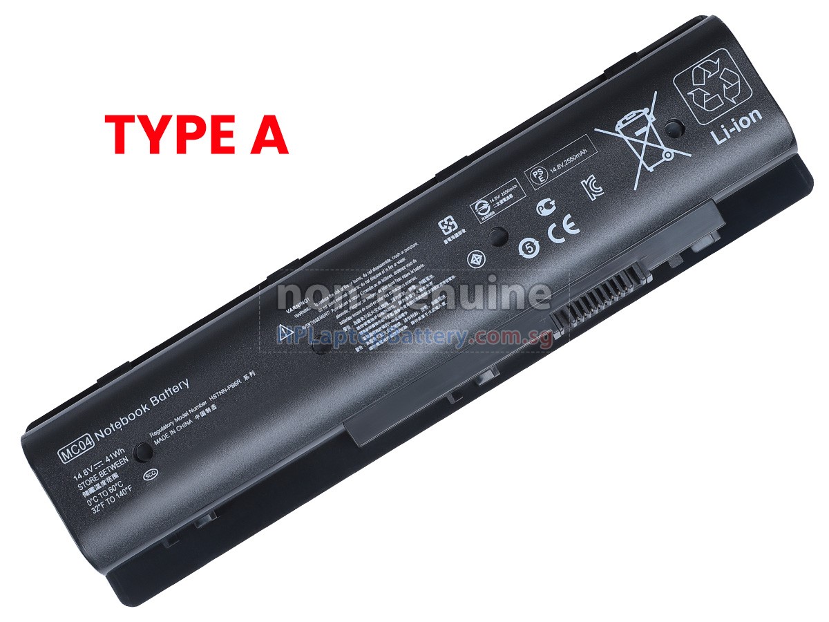 HP Envy 17-N107TX battery replacement